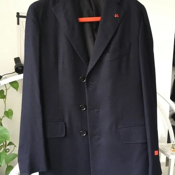 NWT ISAIA light coat 100% cashmere ($5,000) Size 46 (XS) - Picture 1 of 11